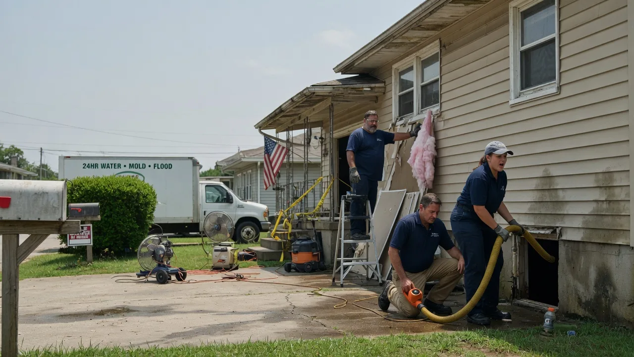 Water Damage Repair in Ozark, IL near me